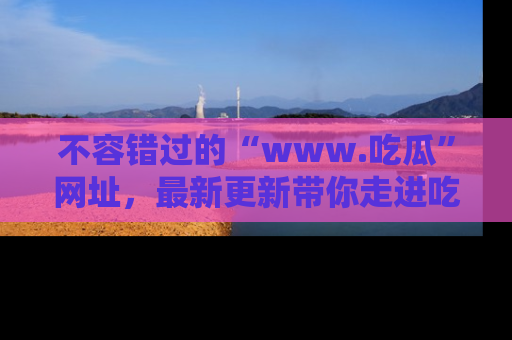 不容错过的“www.吃瓜”网址，最新更新带你走进吃瓜新时尚