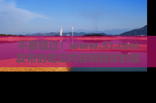 不要错过！www.51.com发布的吃瓜内容刷新你的娱乐认知