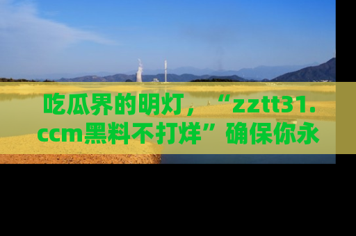 吃瓜界的明灯，“zztt31.ccm黑料不打烊”确保你永不迷路！