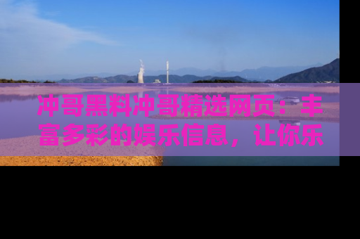 冲哥黑料冲哥精选网页：丰富多彩的娱乐信息，让你乐不停息