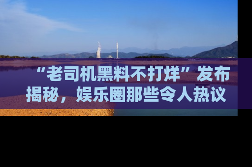 “老司机黑料不打烊”发布揭秘，娱乐圈那些令人热议的黑暗秘密！