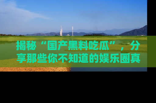 揭秘“国产黑料吃瓜”，分享那些你不知道的娱乐圈真实内幕！