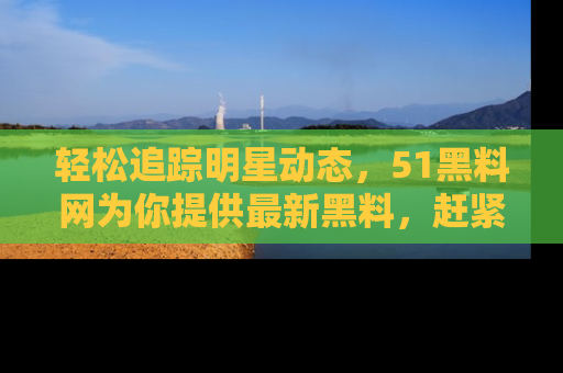 轻松追踪明星动态，51黑料网为你提供最新黑料，赶紧访问网址观看！
