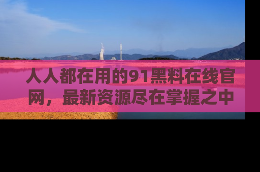 人人都在用的91黑料在线官网，最新资源尽在掌握之中
