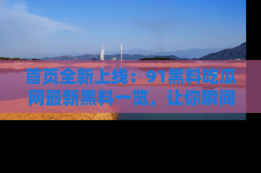 首页全新上线：91黑料吃瓜网最新黑料一览，让你瞬间掌握
