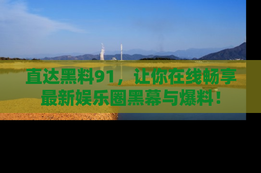 直达黑料91,让你在线畅享最新娱乐圈黑幕与爆料!