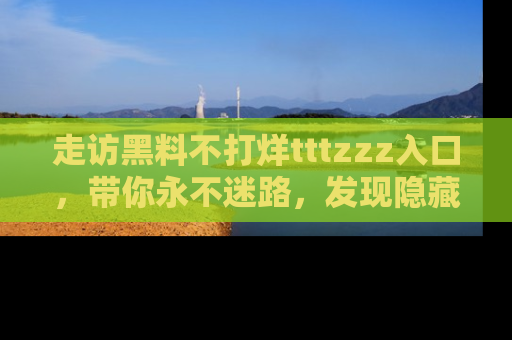 走访黑料不打烊tttzzz入口,带你永不迷路,发现隐藏的黑幕
